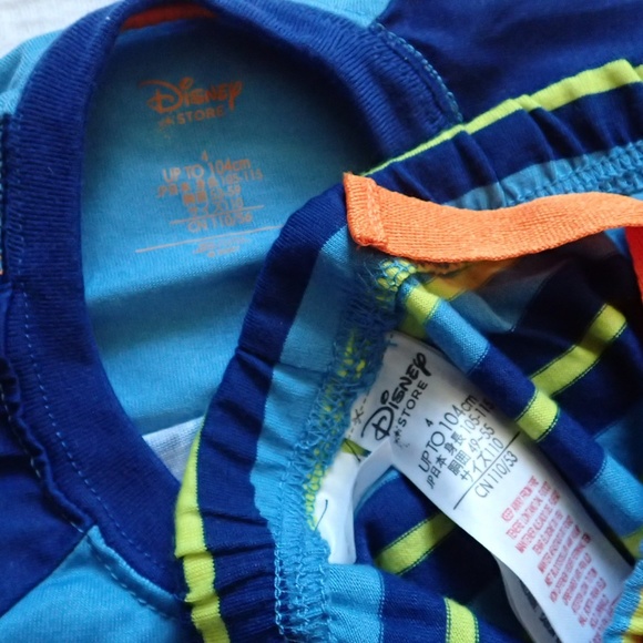 Disney Keep Sleeping Boys PJs 4 - NWT - Picture 4 of 6